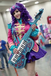 Size: 1365x2048 | Tagged: safe, artist:mieucosplay, derpibooru import, rarity, human, equestria girls, friendship through the ages, ancient wonderbolts uniform, bronycon, bronycon 2017, clothes, cosplay, costume, irl, irl human, photo, sgt. rarity