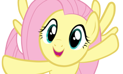 Size: 3317x1994 | Tagged: safe, artist:chibi-n92, derpibooru import, fluttershy, pegasus, pony, filli vanilli, bust, cute, daaaaaaaaaaaw, eyelashes, female, mare, open mouth, shyabetes, simple background, smiling, transparent background, wings