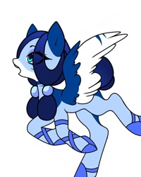 Size: 582x728 | Tagged: safe, artist:tessa_key_, derpibooru import, oc, oc only, pegasus, pony, collaboration, eye clipping through hair, eyelashes, open mouth, pegasus oc, solo, two toned wings, wings