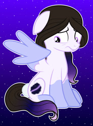 Size: 1280x1743 | Tagged: safe, artist:cindydreamlight, derpibooru import, oc, oc:night ling star, pegasus, pony, female, mare, solo