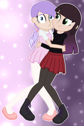 Size: 1280x1932 | Tagged: safe, artist:cindydreamlight, derpibooru import, oc, oc only, equestria girls, clothes, female, hug