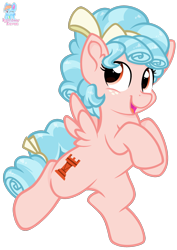 Size: 1472x2080 | Tagged: safe, artist:rainbow eevee, cozy glow, pegasus, pony, cozybetes, cute, female, filly, open mouth, open smile, simple background, smiling, solo, transparent background