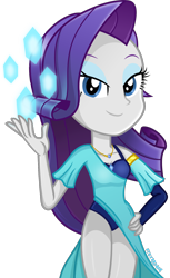 Size: 1000x1639 | Tagged: safe, artist:steyrrdash, derpibooru import, equestria girls, clothes, female, magic, simple background, solo, transparent background, vector