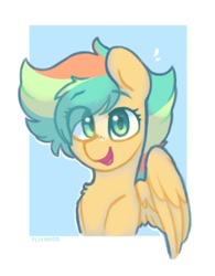 Size: 900x1154 | Tagged: safe, artist:flixanoa, derpibooru import, oc, oc only, pegasus, pony, solo