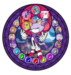 Size: 4260x4486 | Tagged: safe, derpibooru import, idw, gilda, princess ember, thorax, twilight sparkle, blaze the cat, cream the rabbit, dive to the heart, kingdom hearts, marine the raccoon, pokémon, sonic the hedgehog (series), tangle the lemur, totodile, vanilla the rabbit