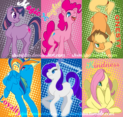 Size: 655x620 | Tagged: safe, artist:stumppa, artist:wolfself, derpibooru import, applejack, fluttershy, pinkie pie, rainbow dash, rarity, twilight sparkle, unicorn twilight, earth pony, pegasus, pony, unicorn, cute, mane six, shyabetes