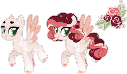 Size: 4639x2700 | Tagged: safe, artist:x-vintage--owl-x, derpibooru import, oc, oc:red rosy, pegasus, pony, bald, female, mare, simple background, solo, transparent background