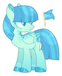 Size: 1730x2126 | Tagged: safe, artist:lilywolfpie-yt, derpibooru import, oc, pegasus, pony, female, mare, offspring, parent:coco pommel, parent:sky stinger, simple background, solo, transparent background