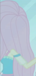 Size: 1920x4086 | Tagged: safe, derpibooru import, screencap, fluttershy, better together, equestria girls, so much more to me, cropped, faceless female, female, offscreen character, solo