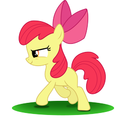 Size: 3000x2809 | Tagged: safe, artist:iscord, derpibooru import, apple bloom, earth pony, flight to the finish, female, filly, solo