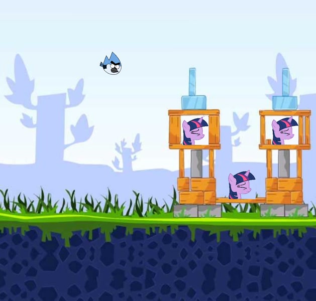 angry birds regular show