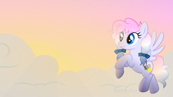 Size: 3840x2160 | Tagged: safe, artist:kaitykat117, artist:stampmakerlkj, derpibooru import, edit, oc, oc only, oc:heavy weather, pegasus, pony, base used, sky, vector, vector edit, wallpaper