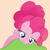 Size: 3000x3000 | Tagged: safe, artist:capital_t, derpibooru import, pinkie pie, earth pony, pony, female, simple background