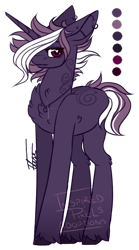 Size: 316x570 | Tagged: safe, artist:inspiredpixels, derpibooru import, oc, oc only, pony, adoptable, ear piercing, earring, jewelry, pendant, piercing, signature, simple background, solo, standing, transparent background