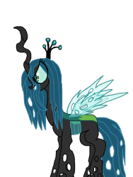 Size: 1500x2000 | Tagged: safe, artist:alvaxerox, derpibooru import, queen chrysalis, simple background, solo, transparent background