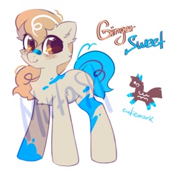 Size: 1700x1700 | Tagged: safe, artist:mirtash, derpibooru import, oc, oc only, earth pony, pony, adoptable, solo