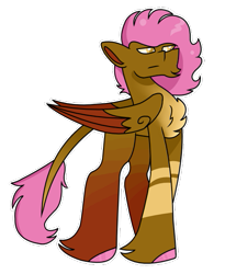 Size: 419x511 | Tagged: safe, artist:goldlines005, derpibooru import, oc, oc only, pegasus, pony, chest fluff, colored hooves, frown, leonine tail, male, pegasus oc, simple background, stallion, transparent background, two toned wings, wings