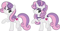 Size: 3260x1727 | Tagged: safe, artist:whalepornoz, derpibooru import, sweetie belle, pony, unicorn, alternate hairstyle, eyeshadow, future sweetie belle, jewelry, makeup, necklace, older, older sweetie belle, simple background, solo, transparent background, vector