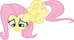 Size: 5475x3000 | Tagged: safe, artist:cloudyglow, derpibooru import, fluttershy, hurricane fluttershy, ears, floppy ears, simple background, solo, transparent background, vector