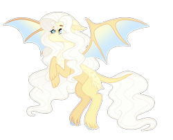 Size: 3888x3136 | Tagged: safe, artist:xxcheerupxxx, derpibooru import, oc, hybrid, female, interspecies offspring, offspring, parent:discord, parent:fluttershy, parents:discoshy, simple background, solo, transparent background