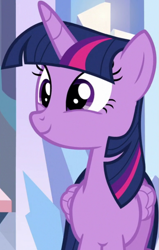 Size: 585x918 | Tagged: safe, derpibooru import, screencap, twilight sparkle, twilight sparkle (alicorn), alicorn, pony, season 6, the times they are a changeling, cropped, female, mare, solo