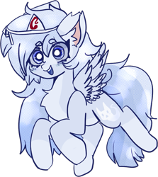 Size: 871x977 | Tagged: safe, artist:ube, artist:ubebreb, derpibooru import, oc, oc only, oc:spooky wooky, ghost, ghost pony, pegasus, undead, ashes town, doodle, fluffy, headband, simple background, transparent background