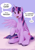 Size: 1754x2480 | Tagged: safe, artist:pwnagespartan, derpibooru import, twilight sparkle, twilight sparkle (alicorn), alicorn, pony, blatant lies, blushing, chest fluff, cute, female, frown, i'm not cute, mare, monologue, open mouth, raised hoof, raised leg, redraw, solo, speech bubble, tsundere, tsunlight sparkle, twiabetes, word balloon