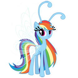 Size: 274x274 | Tagged: artist needed, safe, derpibooru import, rainbow dash, breezie, it ain't easy being breezies, breeziefied, gameloft, simple background, species swap, transparent background, vector