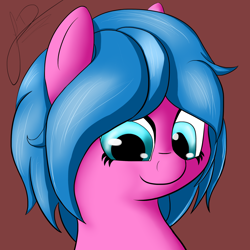 Size: 2380x2380 | Tagged: safe, artist:jimmy draws, derpibooru import, oc, earth pony, bust, cute, ear, earth pony oc, female, male, portrait, smiling, trap