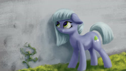 Size: 4000x2250 | Tagged: safe, artist:flusanix, derpibooru import, limestone pie, earth pony, pony, female, grass, high res, looking up, mare, solo