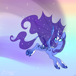 Size: 2000x2000 | Tagged: safe, artist:creeate97, derpibooru import, princess luna, alicorn, pony, bat wings, solo, wings