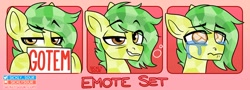 Size: 1200x432 | Tagged: safe, artist:sickly-sour, derpibooru import, oc, oc only, crystal pony, pony, solo