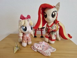 Size: 4032x3024 | Tagged: safe, artist:xeto_de, derpibooru import, oc, oc:lily allure, oc:poniko, irl, photo, plushie