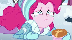 Size: 1920x1079 | Tagged: safe, derpibooru import, screencap, pinkie pie, better together, equestria girls, holidays unwrapped, crying, saving pinkie's pie, solo