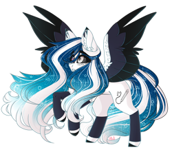 Size: 1024x906 | Tagged: safe, artist:cookieholderowo, derpibooru import, oc, oc only, oc:marie pixel, pegasus, pony, clothes, female, heterochromia, mare, simple background, socks, solo, transparent background