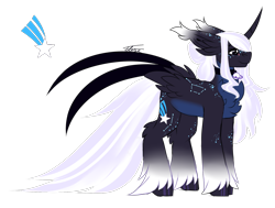 Size: 1334x1009 | Tagged: safe, artist:inspiredpixels, derpibooru import, oc, oc only, pony, colored hooves, curved horn, female, freckles, horn, mare, signature, solo, unshorn fetlocks