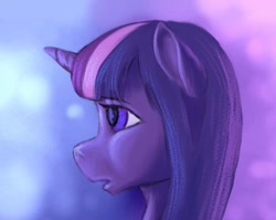 Size: 879x700 | Tagged: safe, artist:escdev, derpibooru import, twilight sparkle, pony, bust, portrait