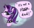 Size: 1200x979 | Tagged: safe, artist:aanotherpony, derpibooru import, starlight glimmer, pony, unicorn, collar, dialogue, edgelight glimmer, emo, female, goth, implied firelight, it's a phase, it's not a phase, makeup, solo, spiked collar, teenage glimmer, teenager