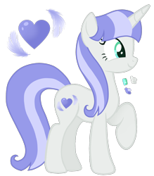 Size: 1400x1600 | Tagged: safe, artist:magicuniclaws, derpibooru import, pony, unicorn, magical lesbian spawn, offspring, parent:coco pommel, parent:moonlight raven, simple background, solo, transparent background