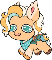 Size: 332x387 | Tagged: safe, artist:kryptidkitty, derpibooru import, oc, oc only, pony, solo