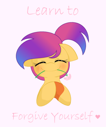 Size: 1000x1200 | Tagged: safe, artist:darbypop1, derpibooru import, oc, oc:masky, pony, eyes closed, female, flower, mare, positive ponies, solo