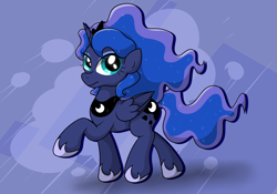 Size: 4311x3017 | Tagged: safe, artist:background basset, derpibooru import, princess luna, alicorn, pony, abstract background, alicorn princess, female, solo