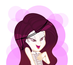 Size: 1191x1059 | Tagged: safe, artist:aonairfaol, derpibooru import, oc, oc only, equestria girls, base used, bedroom eyes, clothes, eyelashes, jewelry, necklace, open mouth, simple background, smiling, transparent background