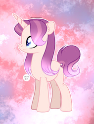 Size: 1280x1680 | Tagged: safe, artist:stardustshadowsentry, derpibooru import, oc, oc:violet sunrise, pony, unicorn, female, mare, offspring, parent:starlight glimmer, parent:sunburst, parents:starburst, solo