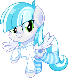 Size: 685x770 | Tagged: safe, artist:khimi-chan, derpibooru import, oc, oc only, pegasus, pony, clothes, male, pegasus oc, raised hoof, raised leg, simple background, socks, solo, stallion, striped socks, white background, wings