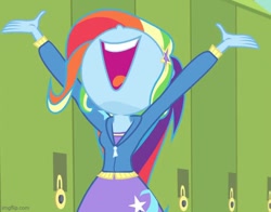 Size: 574x450 | Tagged: safe, derpibooru import, screencap, trixie, best trends forever, better together, equestria girls, cropped