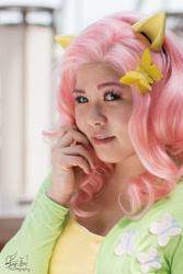 Size: 1000x1500 | Tagged: safe, artist:striderian, derpibooru import, fluttershy, human, clothes, cosplay, costume, irl, irl human, otakon, otakon 2014, photo