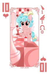 Size: 624x936 | Tagged: safe, artist:ca(oh)2, derpibooru import, edit, cozy glow, chess, cropped, poker