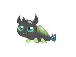 Size: 1024x768 | Tagged: safe, artist:tanookipants, derpibooru import, queen chrysalis, changeling, fangs, female, frown, simple background, solo, transparent background, younger