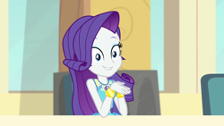 Size: 1920x1082 | Tagged: safe, derpibooru import, screencap, rarity, better together, equestria girls, a queen of clubs, solo